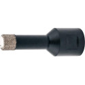 Mèche diamantée 14 mm. M14 avec cire de refroidissement FORTIS