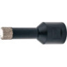 Mèche diamantée 14 mm. M14 avec cire de refroidissement FORTIS