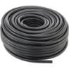 Tuyau polyvalent PU-Soft. noir. 12.7x3.15mm. 50m FORTIS (Par 50)