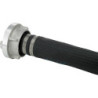 Tuyau plat polyvalent caoutchouté. noir. B/75mm. STORZ Raccords 20m FORTIS