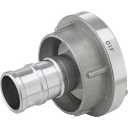 Raccord Storz (aspiration/pression). Aluminium. 52-C. Manchon DN38 (1.1/2). PN 10. FORTIS