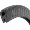 Protection d'arêtes flexible ronde. noir. 6.5x9.5 mm. Plage de serrage 1.0-2.0mm. 10m FORTIS (Par 10)