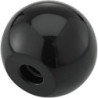 Bouton sphérique DIN319 Duroplast. Forme C. 40mm. M 10. contenu : 5 pièces FORTIS.