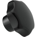 Poignée étoile DIN6336 Duroplast. Forme K. 50mm. M 10. contenu : 3 pièces FORTIS