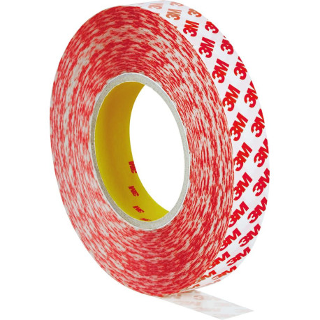 Ruban adhésif double face Transparent 19mm x 50 m x 0.2 mm 3M GPT-020P (Par 16)