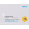 Attestation d'assurance d'urgence. 50 feuilles