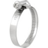 Collier de serrage à vis sans fin SX-T 9 8-12 C7 W4 Acier inoxydable 1.4301 (Par 50)
