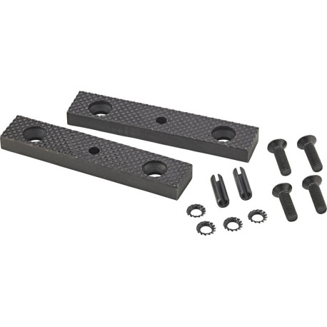 Mâchoires de rechange pour étau 125mm LEINEN
