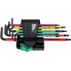Jeu de clés mâles coudées TORX® BO Multicolour, BlackLaser, 9 pièces