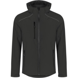 Veste softshell d'hiver. charcoal. Taille S.