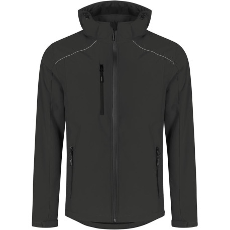 Veste softshell d'hiver. charcoal. Taille 3XL