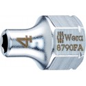 Douille à carré Zyklop avec emmanchements 1/4" et hexagonal Hex 11, 10.0 mm