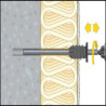 Système de montage à distance ResiTHERM 12 2 pcs. galv.