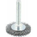 Brosse ronde Fil d'acier 6mm 30mm ondulé Osborn