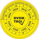 Autocollant de contrôle Conduite de gaz selon TRGI neutre