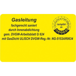 Autocollant GasDicht