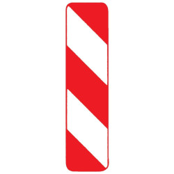 Panneau VKZ.605-20. 1000x250mm balises de guidage à  droite Label de qualité RAL film RA2