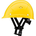 Casque d'escaladeur. jaune soufre