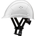 Casque d'escaladeur. blanc de sécurité