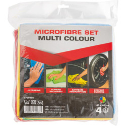 Chiffon en mircofibre multicolore 40 x40cm