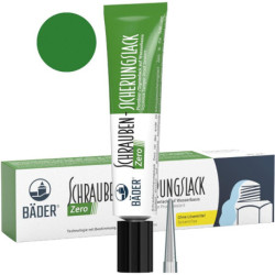 Vernis de sécurité pour vis Zero 20 ml Tube vert (Par 12)