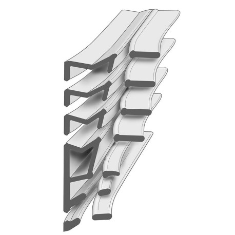 Joint 6308AC.TPE dbrun. 2.8-5.0 x 6.5-19.0mm DIY Progr..L 6.5mtr (Par 5)