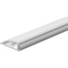 Rail de butée de porte AKW à visser Alu argent.Br63 x H20 x L1200