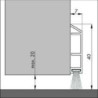 PDS-B Déco. à visser KF brun.DIY Progr.L 1mtr (Par 10)
