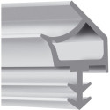 Joint pour huisserie en bois K2953 TPE blanc.DIY Progr.L 5mtr (Par 5)