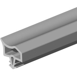 Profilé de butée de porte 3967. EV beige DIY Progr..L 5mtr (Par 5)