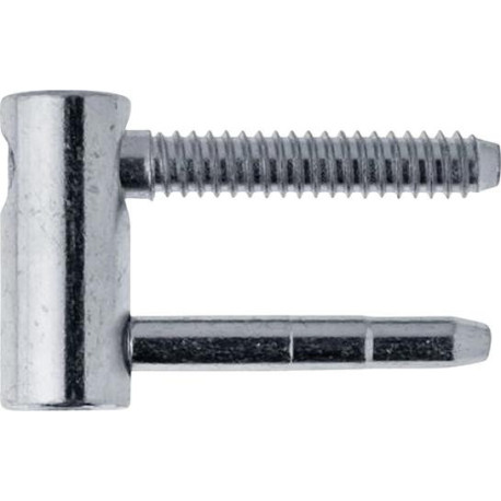Vantail Exacta 2pcs. 3D. avec porte, acier inox. Roulettes en nb galvanisé ø 16. poids de porte 100kg (Par 10)