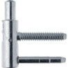 Elément de cadre Exacta 2pcs. 3D. avec portes. Roulettes en nb galvanisé ø 16. poids de la porte.100kg (Par 10)