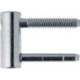 Vantail Exacta 2tlg3D m. Nb.galv. roulettes ø 20. poids de porte.120kg (Par 10)