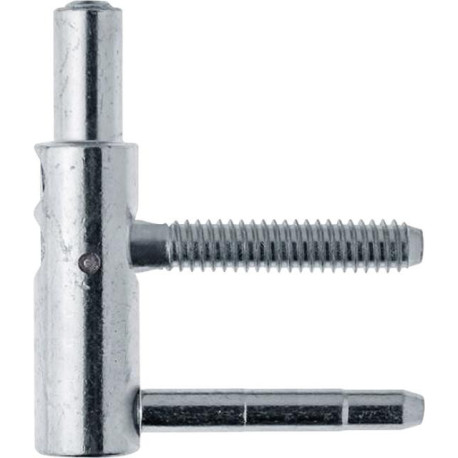 Elément de cadre Exacta 2pcs. 3D. avec vantaux. Roulettes en acier galvanisé ø 20. poids de la porte.120kg (Par 10)