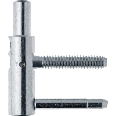 Partie cadre avec STS Exacta2tlg. 3D. galv. roulettes ø 20. poids de la porte.120kg (Par 10)