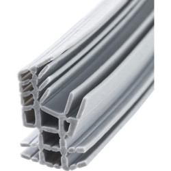 Joint UNIVERSEAL 5 TPE gris.5mtrpour huisseries acier a.Met.DIY
