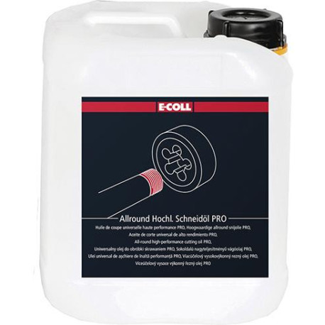 Huile de coupe universelle PRO 5l sans chlore E-COLL (Par 12)