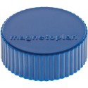 Aimant D34mm, VE 10 pièces Force 2000g, dbleu