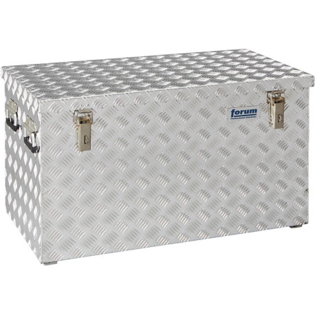 Caisse de transport en aluminium 878x475x480mm tôle striée200 litres Forum