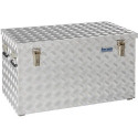 Caisse de transport en aluminium 878x475x480mm tôle striée200 litres Forum