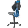 Siège de travail à roulettes Supertec - poignée bleue FORUM