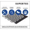 Siège de travail à roulettes Supertec - poignée bleue FORUM