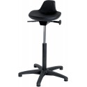 Appui fesses PU-mousse noir
