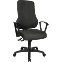 Chaise bureau tournante Top Point noir