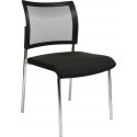 Chaise Visit10 m. /Netz,noir (Par 2)