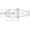 Mandrin court DIN69871 ADB R/L 0.3-8 SK40 WTE
