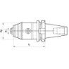 Mandrin court JIS6339ADBR/L0.3-8 BT40 WTE
