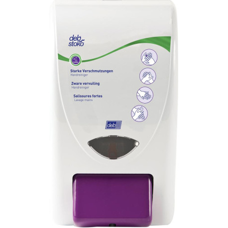Distributeur mural en plastique pour cartouches de 2 lNettoyants puissants INT. Internat. Systèmes (PR)