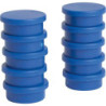 Aimant d'organisation rond bleu 20mm Eclipse