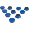 Aimant d'organisation rond bleu 20mm Eclipse